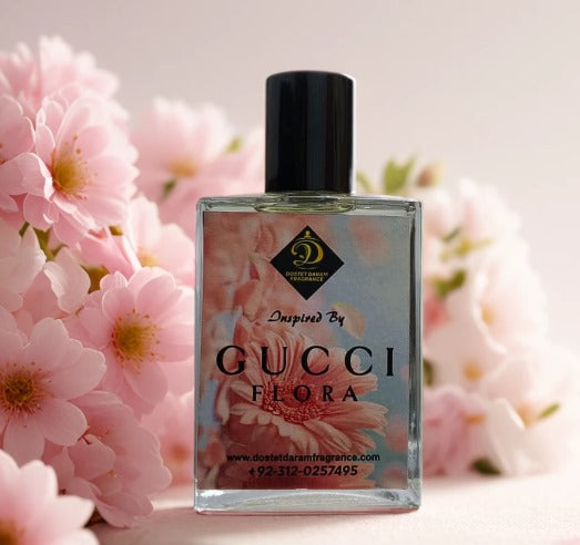 Exclusive Fragrance Deal: GUCCI FLORA 50ML PERFUME and 5ML BLEU DE CHANEL PERFUME IS GIFT  only 1999